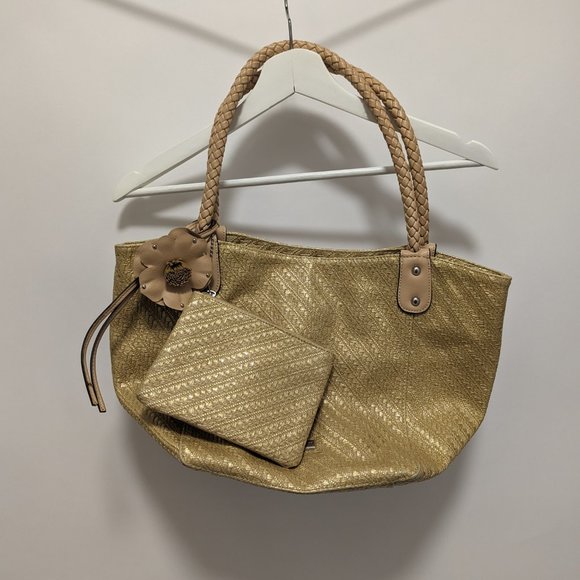 Y2K Franco Sarto Woven Purse - Picture 3 of 6